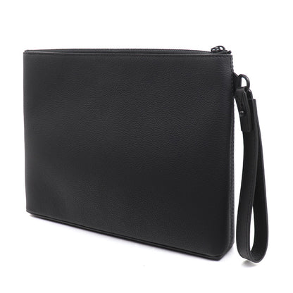 LOUIS VUITTON ルイ・ヴィトン テイクオフ ポーチ クラッチバッグ LVアエログラム ブラック M69837 ICチップ メンズ【中古】【美品】