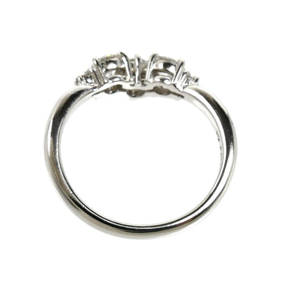 TASAKI タサキ Pt900プラチナ リング・指輪 ダイヤモンド0.68ct 11号 4.5g V字 レディース【中古】