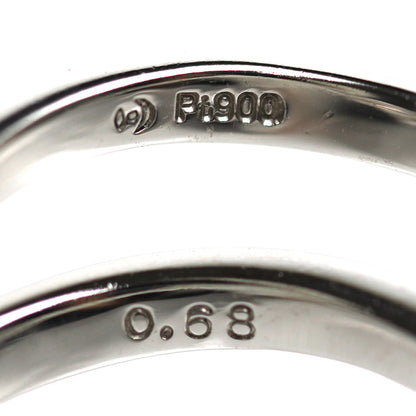 TASAKI タサキ Pt900プラチナ リング・指輪 ダイヤモンド0.68ct 11号 4.5g V字 レディース【中古】