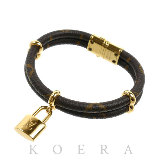 LOUIS VUITTON ルイ・ヴィトン モノグラムキャンバス キープ イット トゥワイス ブレスレット M6640F BC0148 レディース【中古】
