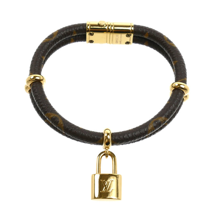 LOUIS VUITTON ルイ・ヴィトン モノグラムキャンバス キープ イット トゥワイス ブレスレット M6640F BC0148 レディース【中古】