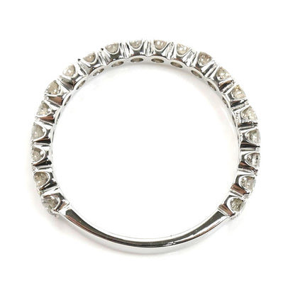 Pt900プラチナ エタニティ リング・指輪 ダイヤモンド1.0ct 18号 4.2g レディース【中古】