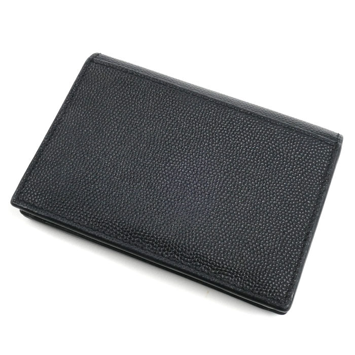 SAINT LAURENT サンローラン カードケース ブラック 469338BTY7N1000 メンズ【中古】