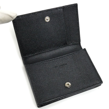 SAINT LAURENT サンローラン カードケース ブラック 469338BTY7N1000 メンズ【中古】