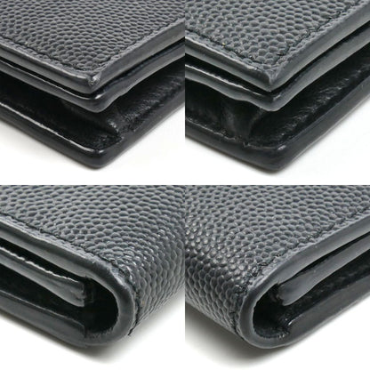 SAINT LAURENT サンローラン カードケース ブラック 469338BTY7N1000 メンズ【中古】