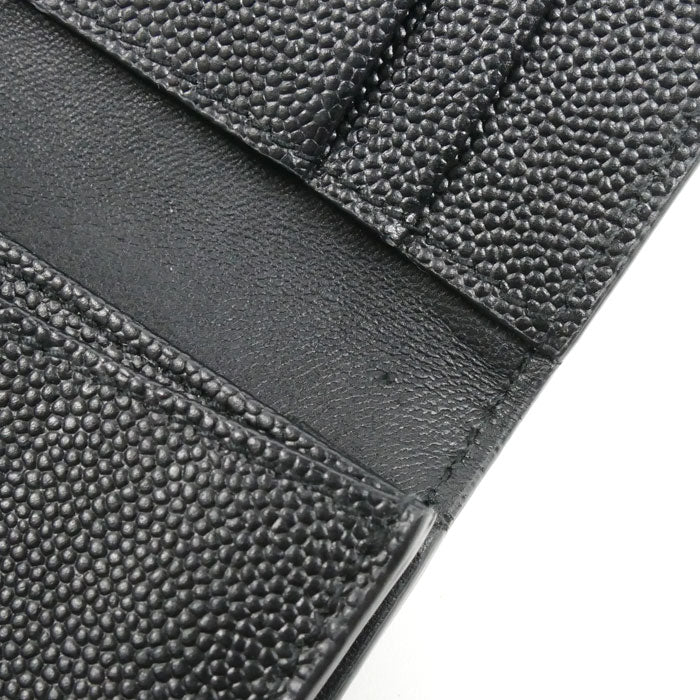 SAINT LAURENT サンローラン カードケース ブラック 469338BTY7N1000 メンズ【中古】