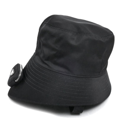 PRADA プラダ Re Nylon バケットハット ハット ブラック 2HC282 2DMI XXL メンズ【中古】