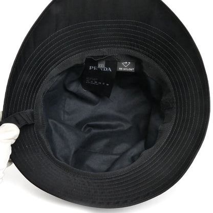 PRADA プラダ Re Nylon バケットハット ハット ブラック 2HC282 2DMI XXL メンズ【中古】