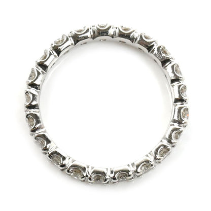 Pt900プラチナ フルエタニティ リング・指輪 ダイヤモンド1.0ct 10.5号 3.3g レディース【中古】
