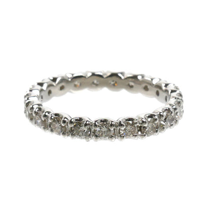 Pt900プラチナ フルエタニティ リング・指輪 ダイヤモンド1.0ct 10.5号 3.4g レディース【中古】