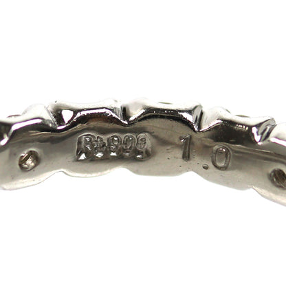 Pt900プラチナ フルエタニティ リング・指輪 ダイヤモンド1.0ct 10.5号 3.4g レディース【中古】