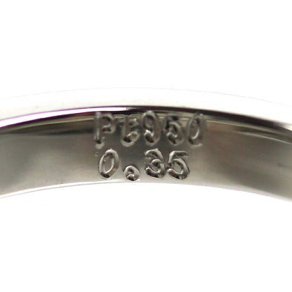 Pt950プラチナ フルエタニティ リング・指輪 ダイヤモンド0.35ct 8.5号 2.8g レディース【中古】