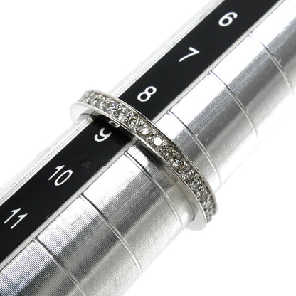 Pt950プラチナ フルエタニティ リング・指輪 ダイヤモンド0.35ct 8.5号 2.8g レディース【中古】