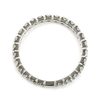 Pt900プラチナ フルエタニティ リング・指輪 ダイヤモンド0.50ct 8号 2.1g レディース【中古】