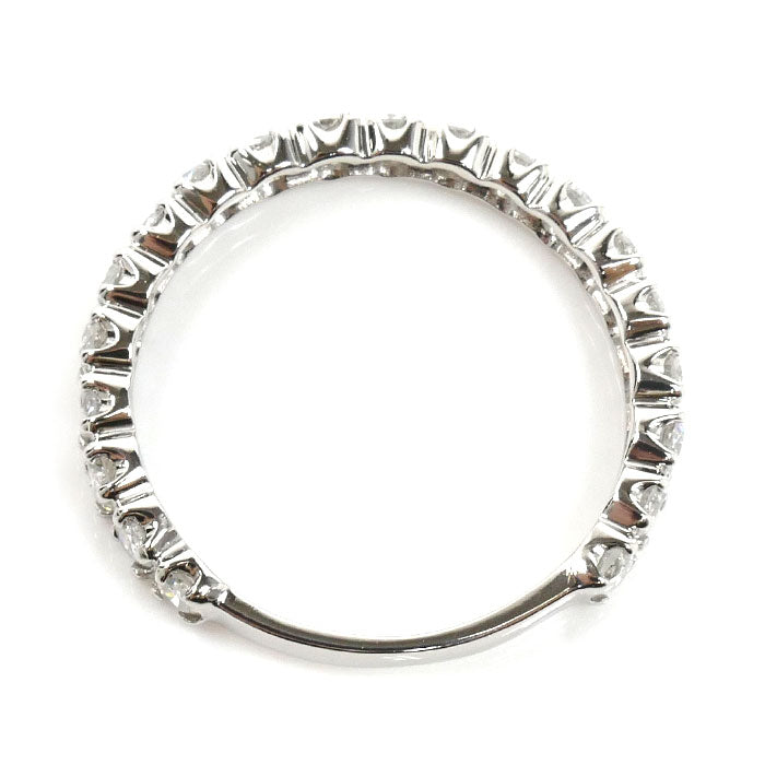 Pt900プラチナ エタニティ リング・指輪 ダイヤモンド1.00ct 14号 2.5g レディース【中古】【美品】