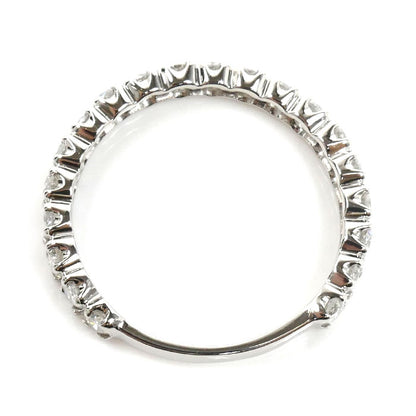 Pt900プラチナ エタニティ リング・指輪 ダイヤモンド1.00ct 14号 2.5g レディース【中古】【美品】