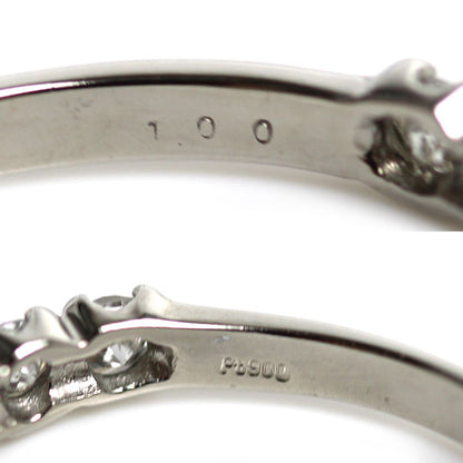 Pt900プラチナ エタニティ リング・指輪 ダイヤモンド1.00ct 14号 2.5g レディース【中古】【美品】