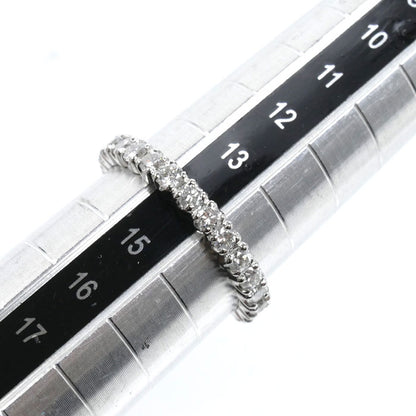 Pt900プラチナ エタニティ リング・指輪 ダイヤモンド1.00ct 14号 2.5g レディース【中古】【美品】