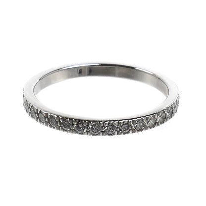 TIFFANY&Co. ティファニー Pt950プラチナ ノヴォ ハーフエタニティ リング・指輪 ダイヤモンド 13号 3.0g レディース【中古】【美品】