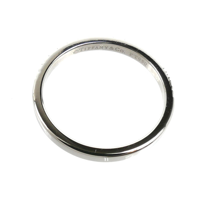 TIFFANY&Co. ティファニー Pt950プラチナ ノヴォ ハーフエタニティ リング・指輪 ダイヤモンド 13号 3.0g レディース【中古】【美品】