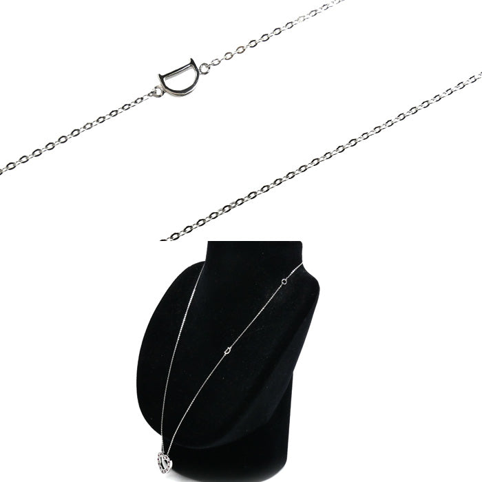 Damiani ダミアーニ K18WG ホワイトゴールド ベルエポック ハート ネックレス 20061335 ダイヤモンド ルビー 6.3g 42/50cm レディース【中古】【美品】