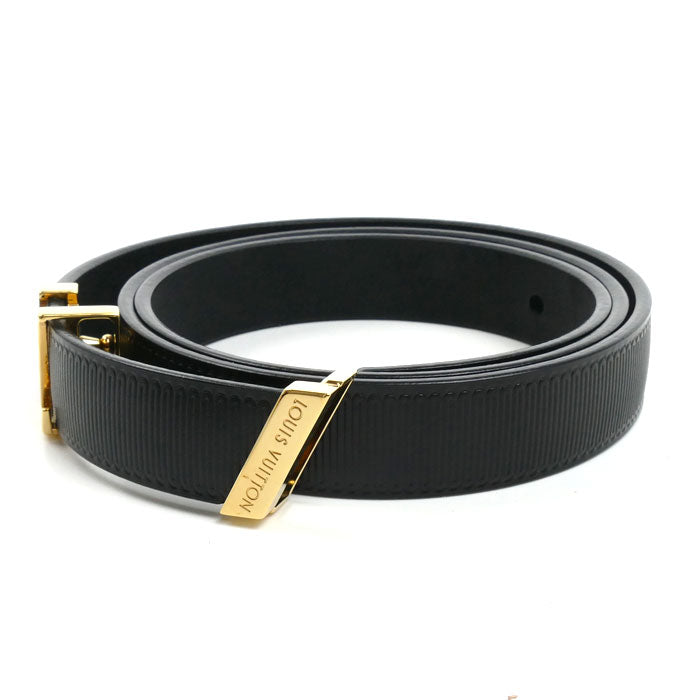 LOUIS VUITTON ルイ・ヴィトン サンチュール クチュール ベルト ブラック M9578 BC4136 レディース【中古】【美品】
