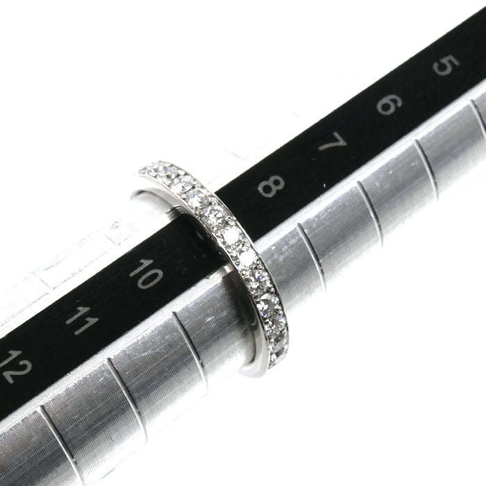 Vendome Aoyama ヴァンドーム青山 Pt950プラチナ ハーフエタニティ リング・指輪 APVR036109DI ダイヤモンド0.30ct 9号 3.5g レディース【中古】