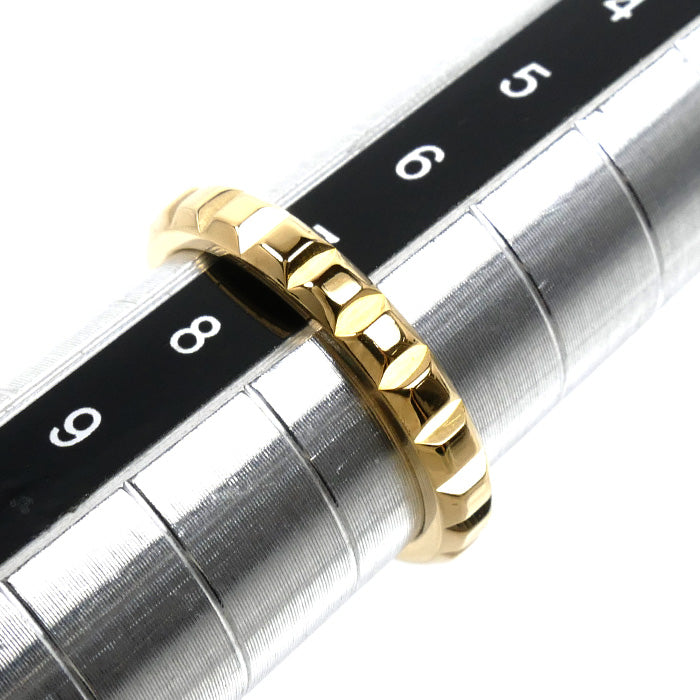 Boucheron ブシュロン K18YG イエローゴールド キャトル クルドパリ ミディアム リング・指輪 JAL00008 7号 3.3g レディース【中古】【美品】