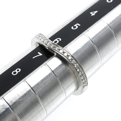 CARTIER カルティエ Pt950プラチナ バレリーナ カーブ ウェディング リング・指輪 B4093046 ダイヤモンド 6号 46 2.7g レディース【中古】【美品】