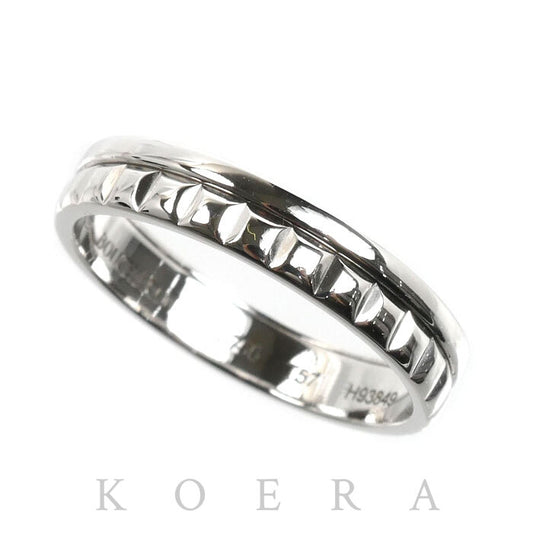 Boucheron ブシュロン K18WG ホワイトゴールド キャトル ラディアント ハーフ リング・指輪 JAL00250 16.5号 57 4.6g レディース【中古】【美品】