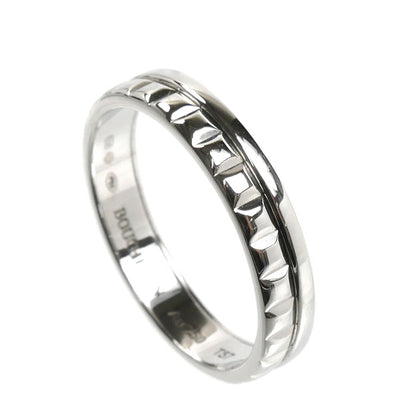 Boucheron ブシュロン K18WG ホワイトゴールド キャトル ラディアント ハーフ リング・指輪 JAL00250 16.5号 57 4.6g レディース【中古】【美品】
