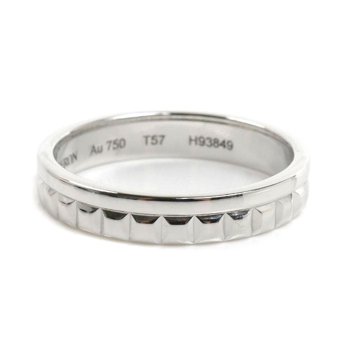 Boucheron ブシュロン K18WG ホワイトゴールド キャトル ラディアント ハーフ リング・指輪 JAL00250 16.5号 57 4.6g レディース【中古】【美品】
