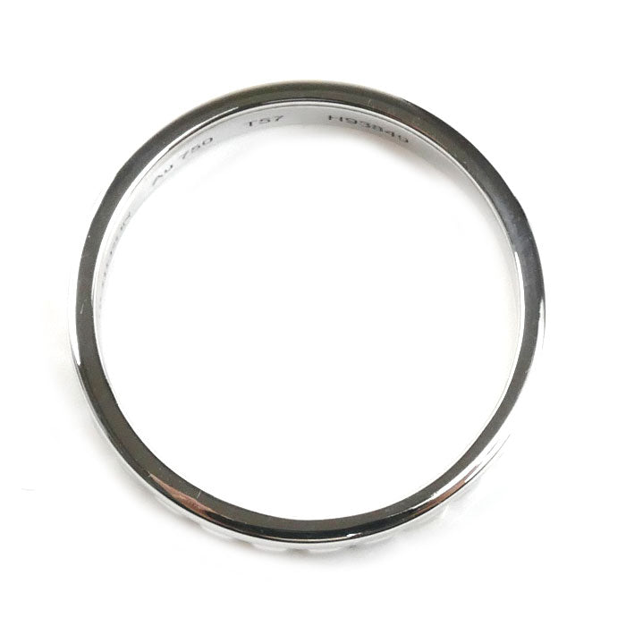 Boucheron ブシュロン K18WG ホワイトゴールド キャトル ラディアント ハーフ リング・指輪 JAL00250 16.5号 57 4.6g レディース【中古】【美品】