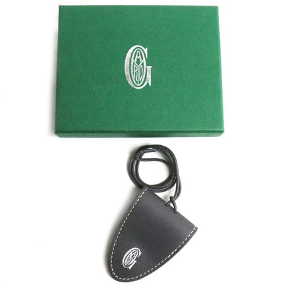 GOYARD ゴヤール クロ ユニバーサル バッグクリップ キーホルダー グレー CROCUNPMLCL51CL51X クリップチャーム ユニセックス【中古】【美品】