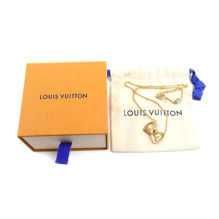 LOUIS VUITTON ルイ・ヴィトン GP マイ LV ラブ ネックレス M01733 VA4213 9.7g 39～45cm レディース【中古】