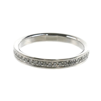 K18WG ホワイトゴールド フルエタニティ リング・指輪 ダイヤモンド0.30ct 11号 2.4g レディース【中古】【美品】