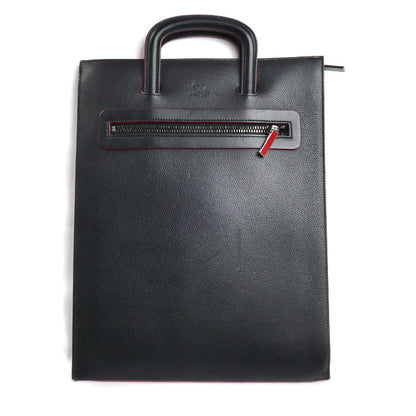 Christian Louboutin クリスチャンルブタン トリックトラック ラージ ハンドバッグ ブラック 1165084 2Wayバッグ メンズ【中古】