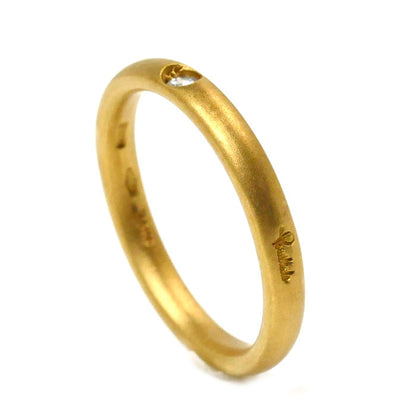 Pomellato ポメラート K18YG イエローゴールド ルッチョレ リング・指輪 ダイヤモンド 6.5号 2.6g レディース【中古】【美品】