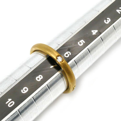 Pomellato ポメラート K18YG イエローゴールド ルッチョレ リング・指輪 ダイヤモンド 6.5号 2.6g レディース【中古】【美品】