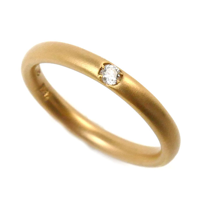 Pomellato ポメラート K18PG ピンクゴールド ルッチョレ リング・指輪 ダイヤモンド 6.5号 2.5g レディース【中古】【美品】