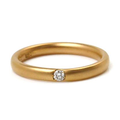 Pomellato ポメラート K18PG ピンクゴールド ルッチョレ リング・指輪 ダイヤモンド 6.5号 2.5g レディース【中古】【美品】