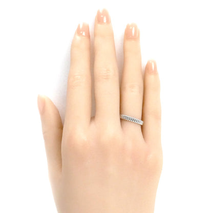 Boucheron ブシュロン K18WG ホワイトゴールド キャトル グログラン スモール リング・指輪 JAL01170 10号 50 2.8g レディース【中古】【美品】