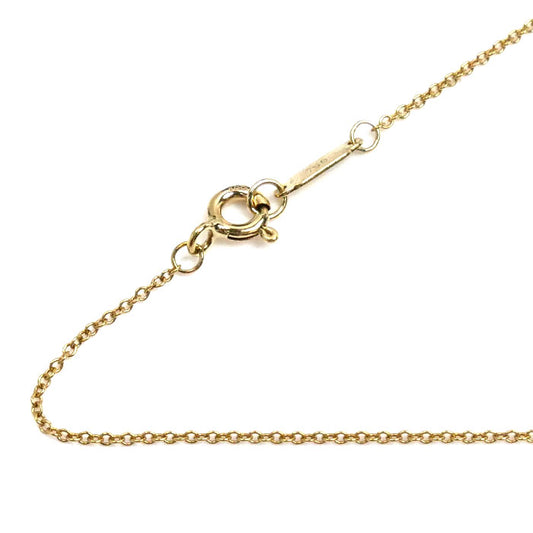 TIFFANY&Co. ティファニー K18YG イエローゴールド チェーン ネックレス 1.7g 48cm レディース【中古】