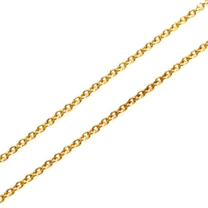 TIFFANY&Co. ティファニー K18YG イエローゴールド バードクロス ネックレス 2.6g 40.5cm レディース【中古】