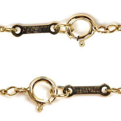 TIFFANY&Co. ティファニー K18YG イエローゴールド バードクロス ネックレス 2.6g 40.5cm レディース【中古】