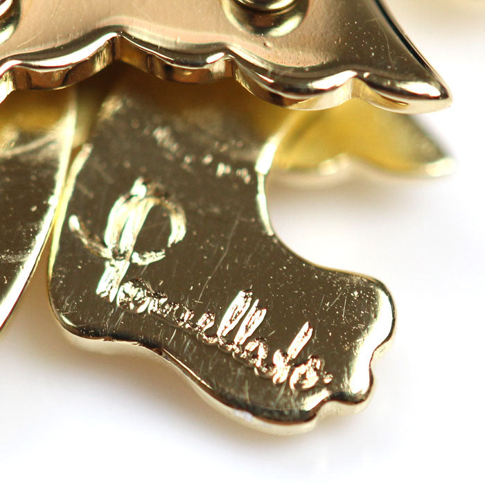 Pomellato ポメラート K18YG イエローゴールド 天使 ペンダントトップ ダイヤモンド 6.8g レディース【中古】