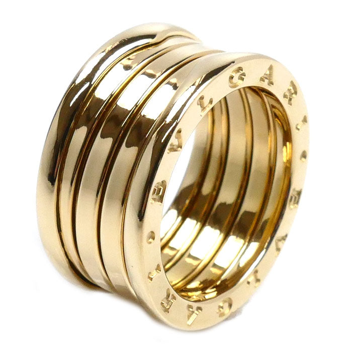 BVLGARI ブルガリ K18YG イエローゴールド B-ZERO1 ビーゼロワン 4バンド  リング・指輪 12号 53 11.5g レディース【中古】