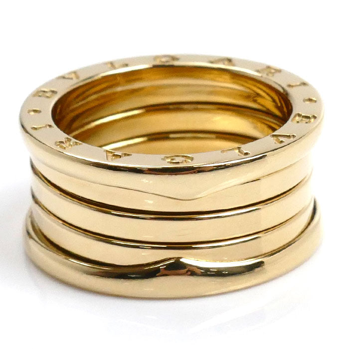 BVLGARI ブルガリ K18YG イエローゴールド B-ZERO1 ビーゼロワン 4バンド  リング・指輪 12号 53 11.5g レディース【中古】