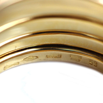 BVLGARI ブルガリ K18YG イエローゴールド B-ZERO1 ビーゼロワン 4バンド  リング・指輪 12号 53 11.5g レディース【中古】