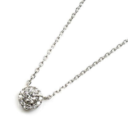 Vendome Aoyama ヴァンドーム青山 Pt950/Pt850 プラチナ グレース  ネックレス ダイヤモンド0.19ct 2.4g 40cm レディース【中古】